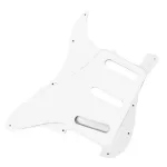 RASVONE STP3S, Piccard, Start Guitar, Coil - Standard Stratocaster Electric Guitar Pickguard with Single Coil Patterns