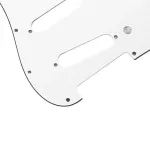 RASVONE STP3S, Piccard, Start Guitar, Coil - Standard Stratocaster Electric Guitar Pickguard with Single Coil Patterns