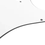 RASVONE STP3S, Piccard, Start Guitar, Coil - Standard Stratocaster Electric Guitar Pickguard with Single Coil Patterns