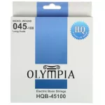 Olympia® HQB -45100, 4 guitar line, Nickel Wound, 100% genuine Long Scale, 0.045 - 0.100