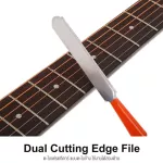 RASVONE LT100 Guitar Setup Tools, 11 set of guitar sets, frets / sandpaper, frets / strap / steel