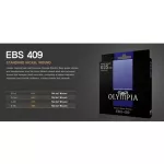 Olympia® EBS-409 สายกีตาร์เบส 4 สาย สายเบส แบบ Nickel Wound ของแท้ 100% Long Scale, 0.035 - 0.090