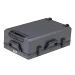 Boss® BCB-1000 Pedal Board Case, a large size effect board, made of lightweight aluminum, has a lock & wheel