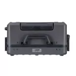 Boss® BCB-1000 Pedal Board Case, a large size effect board, made of lightweight aluminum, has a lock & wheel