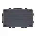 Boss® BCB-1000 Pedal Board Case, a large size effect board, made of lightweight aluminum, has a lock & wheel
