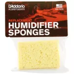 D'Addario® GH-RS Replacement Sponge ฟองน้ำทำความชื้น ฟองน้ำสำรองสำหรับตัวทำความชื้น D'Addario® GH 1 ชุด มี 3 ชิ้น **