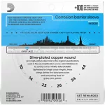 D'Addario® EJ83L Gypsy Gypsy Guitar Airy Guitar No. 10 Silver-Pted Wound 100% Gypsy Jazz Guitar, B