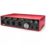 Focusrite® Scarlett 18i8 3rd Gen Audio Audio International Mike 4 /2 Musical instruments + Free software & lines