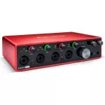 Focusrite® Scarlett 18i8 3rd Gen Audio Audio International Mike 4 /2 Musical instruments + Free software & lines