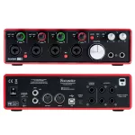 Focusrite® Scarlett 18i8 3rd Gen Audio Audio International Mike 4 /2 Musical instruments + Free software & lines