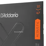 XT ACOUSTIC 80/20 BRONZE 10-47  ของแท้ สายเคลือบ กีต้าร์โปร่ง XTABR1047 สายกีต้าร์โปร่ง เคลือบกันสนิม D'Addario