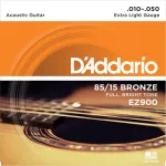 100% authentic, acoustic guitar wire, D’ADDARIO EZ900 [.010-.050], not authentic, refund number 10, special price For new customers