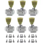 Ready to deliver fast delivery, vintage knob, silver, can be used with airy guitar and electric Vintage Machine Heads, knob, knob