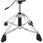 Paramount T2BR Drum Chair with backrest Chromium metal legs, 4 -legged chopsticks