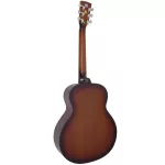 Saga® GS700S กีตาร์โปร่ง 38 นิ้ว ทรง GS Mini ไม้ท็อปโซลิดซาเปล/ไม้ซาเปล เคลือบด้าน + แถมฟรีกระเป๋า& คาโป้ & ชุดน้ำยาเช็ด