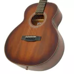 Saga® GS700S กีตาร์โปร่ง 38 นิ้ว ทรง GS Mini ไม้ท็อปโซลิดซาเปล/ไม้ซาเปล เคลือบด้าน + แถมฟรีกระเป๋า& คาโป้ & ชุดน้ำยาเช็ด