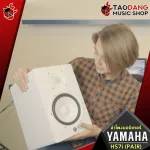 [Bangkok & Metropolitan Lady to send Grab urgently] Yamaha HS7I PAIR BLACK, white color