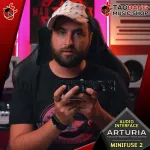 [Bangkok & Metropolitan Region Send Grab Quick] Audio ARTURIA MINIFUSE2 Black, White [Free giveaway] [with check QC] [100%authentic] [Free delivery] Red turtle