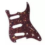 RASVONE STP3S-BC Piccard Electric Guitar Start With back plates & knots - Standard Stratocaster Electric Guitar Pickguard in Single Coil