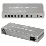 Fender® Engine Room Power Supply ตัวจ่ายไฟเอฟเฟค ระดับมืออาชีพ วัสดุอลูมิเนียม + แถมฟรีสายไฟพ่่วง **ประกันศูนย์ 1 ปี**