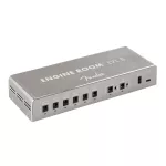 Fender® Engine Room Power Supply ตัวจ่ายไฟเอฟเฟค ระดับมืออาชีพ วัสดุอลูมิเนียม + แถมฟรีสายไฟพ่่วง **ประกันศูนย์ 1 ปี**