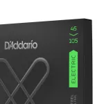 D'Addario® XTB45105, 4 Base Base Base Strap, Nickel Coating, XT LIGHT TOP / Medium Bottom, 45 - 105 ** M