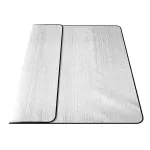 Aluminum film prevention on two sides