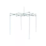 Luckyfriend, 2x2 meters folding tent, 600D canvas, selected 8 colors, waterproof, sunscreen, tent selling tent