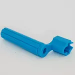 Guitar cleaner, musical instrument with fabric and knob