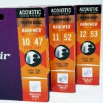 ของแท้ 100% สายกีต้าร์โปร่ง Elixir PHOSPHOR BRONZE สายเคลือบ ACOUSTIC PHOSPHOR BRONZE WITH NANOWEB COATING สายกีต้าร์