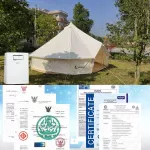 Blaze Canvas Tent, Canvas Bell Tent