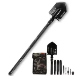 Multi-function Folding outdoor folding, Survival garden, SPADE, Camping Ax, Snow Filter, Filter Filter, Emergency Car Set