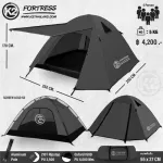 K2 tent, model New Fortress 2022, 5 people with aluminum frame