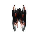Patient wheelchair Aluminum alloy Fold the backrest Lift the arm. Deluxe Lightweight Foldable Aluminum Wheelchair.