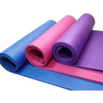 เสื่อโยคะ 10-20mm ใช้ในการออกกำลังกาย มีถุงสะพายให้ คุณภาพดี น้ำหนักเบา