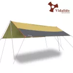 Vidalido Flysheet square with 3 sizes, M L, XL, Fly Sheet, Tart, Vidalo, Waterproof, Big Space Shelters/Canopies.