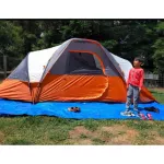 Tent camping Tent camping There is a tent to sleep, rain, spring tent, 5_8 people.