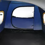 3 dome tent, 2 doors 2 windows+Fly Sheet Code 311257