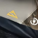 5 dome tent, 2 doors, 2 windows+fly Sheet+Awning in front, code 311259