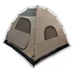 5 dome tent, 2 doors, 2 windows+fly Sheet+Awning in front, code 311259