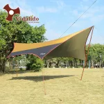 Vidalido Flysheet has 3 sizes, 6 -hexagonal shape, chin, pork, waterproof, Big Space Shelters/Canopies.
