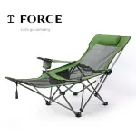 เก้าอี้ เก้าอี้แคมปิ้ง ผ้าใบ มีการรับประกัน aluminium เก้าอี้สนาม 150kg camping outdoor