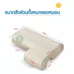 หมอนคู่รัก หมอนสำหรับนอนสอดแขน Memory Foam หมอนหนุนแขน หมอนเพื่อสุขสภาพ หมอนข้าง หมอนนอนทับแขน Couple Pillow