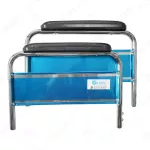 TAVEL TAVE FIC-215B, a wheelchair wheelchair, chromium plated steel, PVC cushion, removing the staff and feet