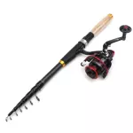 1.8M 2.1M 2.4M 2.7M 3.0M Carbon Fiber, TELESCOPIC ROD, Portable Spinning ROD and SPINNING, Multi -Functions