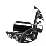 KARMA, aluminum wheelchair, can be leaned. Model KM-5000 Reclining Foldable Aluminum Wheelchair.