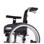 KARMA Aluminum Model FLEXX Special width Can support 130 Kg Aluminum Wheelchair with Extra Wide Seat