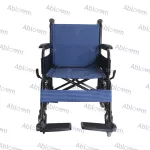 Aluminum wheelchair, AB0203, small wheel- Blue