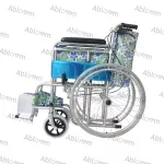 Carter trolley, plated, foldable model, standard model with hand brakes