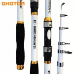 GHOTDA 2.1M -3.6M ROD FEEDER HARD FRP Carbon Fishing Rod Pole